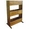 vidaXL Garden Raised Bed | Natural wood