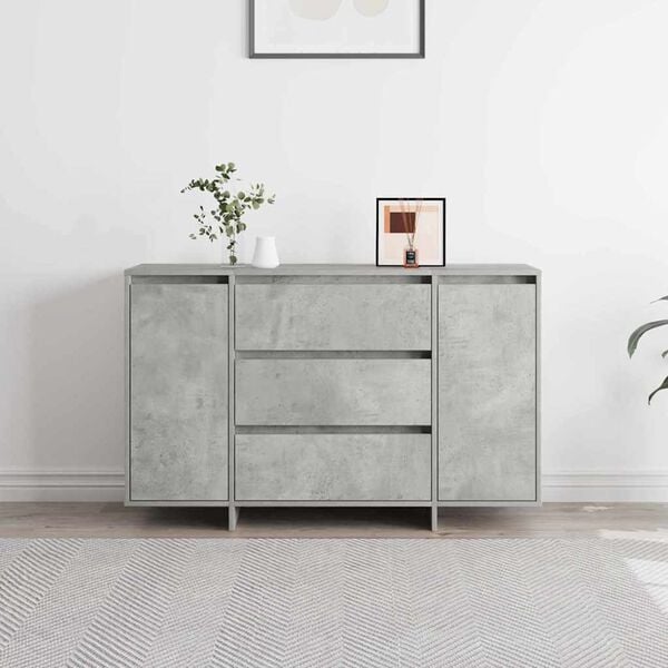 vidaXL Sideboard Concrete Grey 120 x 41 x 75 cm Engineered Wood