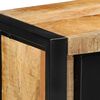 vidaXL TV Cabinet 100x30x40 cm Solid Rough Wood Mango