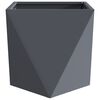 vidaXL Planter 2 pcs Anthracite 50 x 50 x 50 cm Steel