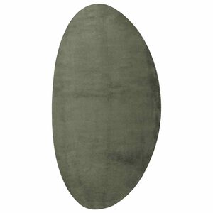 vidaXL Carpet HUARTE Forest green 80 x 150 cm Polyester