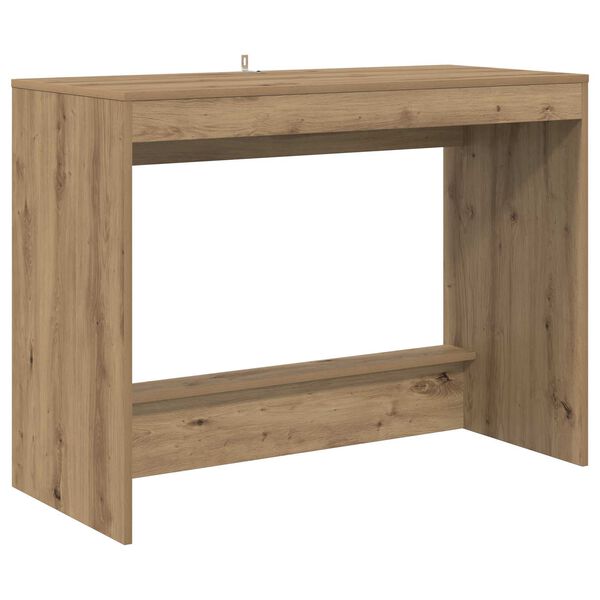 vidaXL Bed Desk Artisan Oak 100 x 45 x 75 cm Engineered Wood