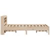 vidaXL Bed Frame without Mattress 120x190 cm Small Double Solid Wood Pine
