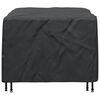 vidaXL Outdoor Furniture Cover Black 100 x 100 x 70 cm 210D