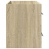 vidaXL Sink Cabinet Old Wood 80x38.5x48 cm Engineered Wood