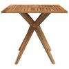 vidaXL Garden Table Square 85x85x75 cm Solid Wood Acacia