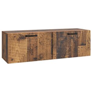 vidaXL Wall-Mounted TV Cabinet Wall-mounted Old Wood 98 x 31 x 30 cm