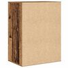vidaXL Sideboard with Drawer Old Wood 60 x 39 x 80 cm Engineered Wood
