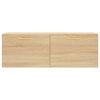 vidaXL Wall Cabinet Sonoma Oak 100x36.5x35 cm Engineered Wood