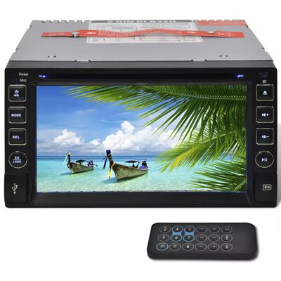 Car Stereo 2 DIN DVD Player 6,2 Inch HD Touchscreen Bluetooth SD USB