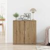 vidaXL Sideboard Artisan Oak 79 x 38 x 80 cm Engineered Wood