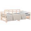 vidaXL Pull-out Day Bed without Mattress Solid Wood Pine 2x cm