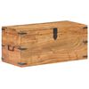 vidaXL Chest 90x40x40 cm Solid Acacia Wood