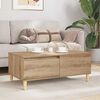 vidaXL Coffee Table Artisan Oak 90 x 50 x 35 cm Engineered Wood