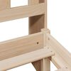 vidaXL Bookcase Bed without Mattress 100x200 cm Solid Wood Pine