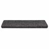 vidaXL Stair Mats Self-adhesive 30 pcs 65x21x4 cm Dark Grey Rectangular Edge