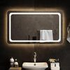 vidaXL LED Bathroom Mirror 100x60 cm