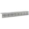 vidaXL Wall-Mounted Coat Rack Grey Sonoma 80 x 10.5 x 10.5 cm
