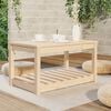 vidaXL Garden Table 82.5x50.5x45 cm Solid Wood Pine