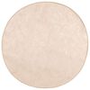 vidaXL Rug Runner MARSA Cream 120 x 120 cm Polyester and PVC