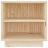 vidaXL Bedside Cabinet 40x34x40 cm Solid Wood Pine