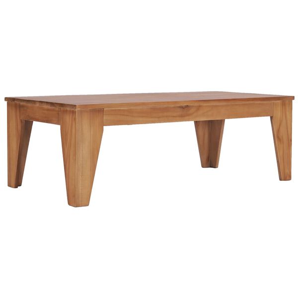 vidaXL Coffee Table 120x60x40 cm Solid Teak Wood