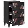 vidaXL Storage Cabinets Multicolour 40 x 33.5 x 75 cm Solid Mango Wood