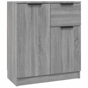 vidaXL Sideboard Grey Sonoma 60x30x70 cm Engineered Wood
