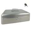 WESTCOTT Cash Box 301x242x91 mm Silver