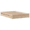 vidaXL Bed Frame without Mattress 140x200 cm Solid Wood Pine