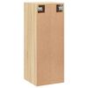 vidaXL Wall Mounted Cabinet Sonoma Oak 34.5x34x90 cm Engineered Wood