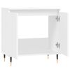 vidaXL Bathroom Cabinet White 58x33x60 cm Engineered Wood