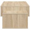 vidaXL Coffee Table Sonoma Oak 105 x 50 x 32.5 cm Engineered Wood