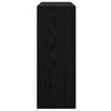 vidaXL Wall-Mounted Cabinet 2 pcs Black Oak 69.5 x 34 x 90 cm
