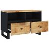 vidaXL TV Cabinet 70x33x46cm Solid Wood Mango