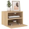 vidaXL TV Wall Cabinets 2 pcs Sonoma Oak 40x30x30 cm Engineered Wood