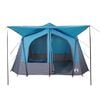 vidaXL Camping Tent Cabin 5-Person Blue Waterproof