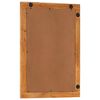 vidaXL Bathroom Mirror 50x70x2.5 cm Solid Wood Acacia and Glass