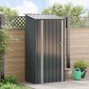 vidaXL Garden Sheds Anthracite 103 x 74 x 200 cm Metal