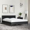 vidaXL Bed Frame without Mattress Black 135x190 cm Double