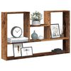 vidaXL Wall Shelf Old Wood 99x15x60 cm Engineered Wood