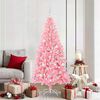 vidaXL Christmas Tree with 300 LEDs with Stand Pink 180 cm PVC