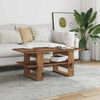 vidaXL Coffee Table Old Wood 102x55x42 cm Engineered Wood