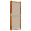 vidaXL 6-Panel Room Divider Taupe 420x180 cm