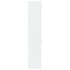 vidaXL Slim Storage Cabinet White 30x42.5x225 cm Engineered Wood