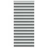 vidaXL Zebra Blind Dark Grey 95x200 cm Fabric Width 90.9 cm Polyester
