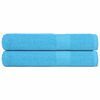 vidaXL Towels "FROGN" 2 pcs Turquoise 100x200 cm 360 gsm