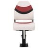 vidaXL Boat Seat with Pedestal Height Adjustable 360&deg; Rotatable