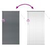 vidaXL Venetian Blinds Manual Dark Grey 220 x 110 cm Aluminium