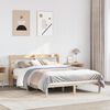 vidaXL Bed Frame without Mattress 140x190 cm Solid Wood Pine
